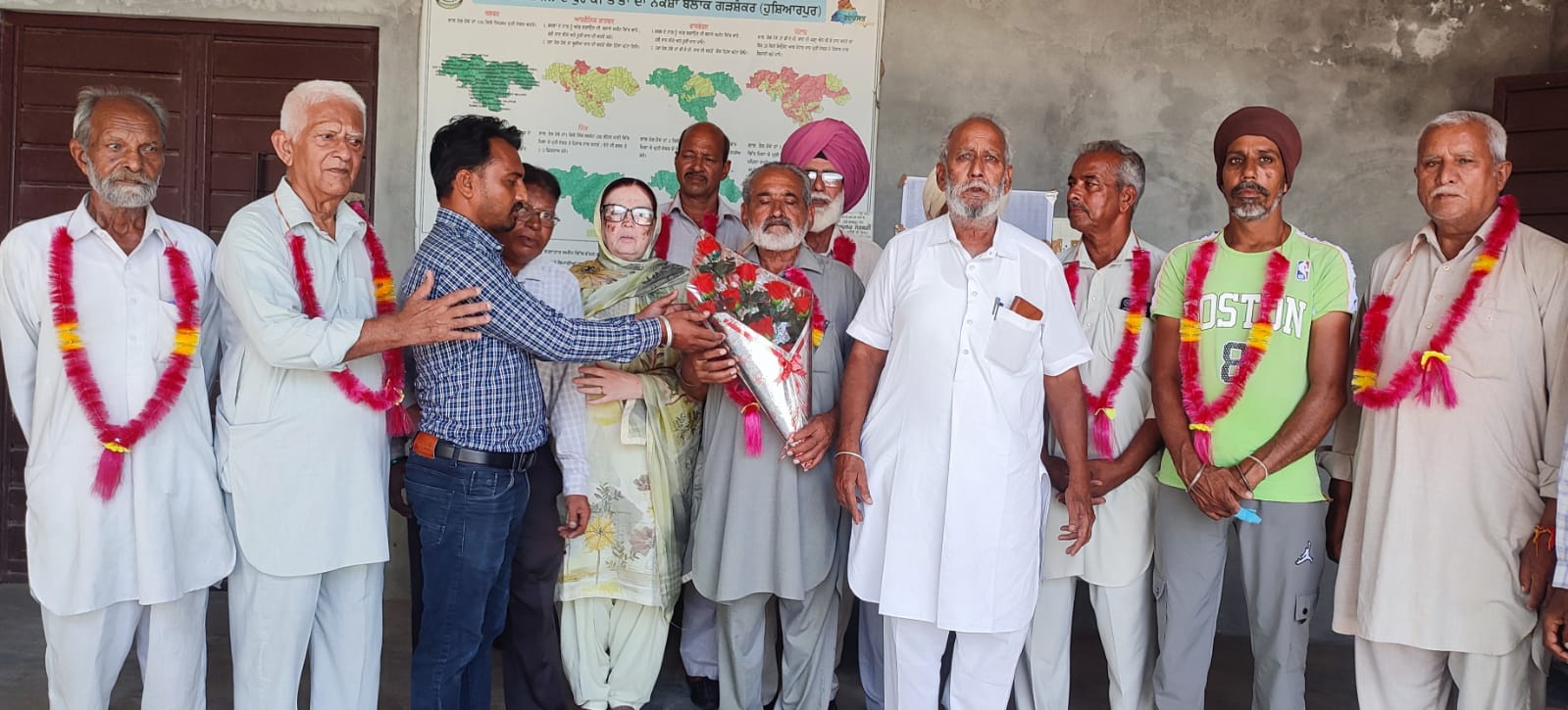 Comrade Bakhshish Singh Dayal was unanimously elected as the President of Garhi Matton Co-operative Society